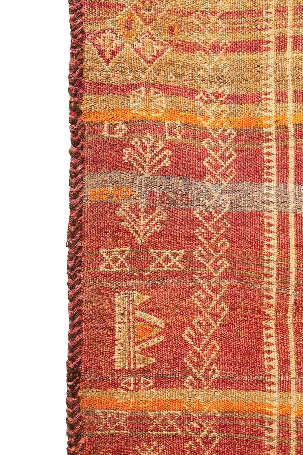 Kilim Shaffi semi antiguo Serkhat Baluch, Afganistán. 310x147 cms - Imagen 9