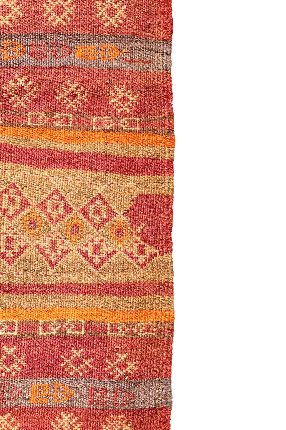 Kilim Shaffi semi antiguo Serkhat Baluch, Afganistán. 310x147 cms - Imagen 10