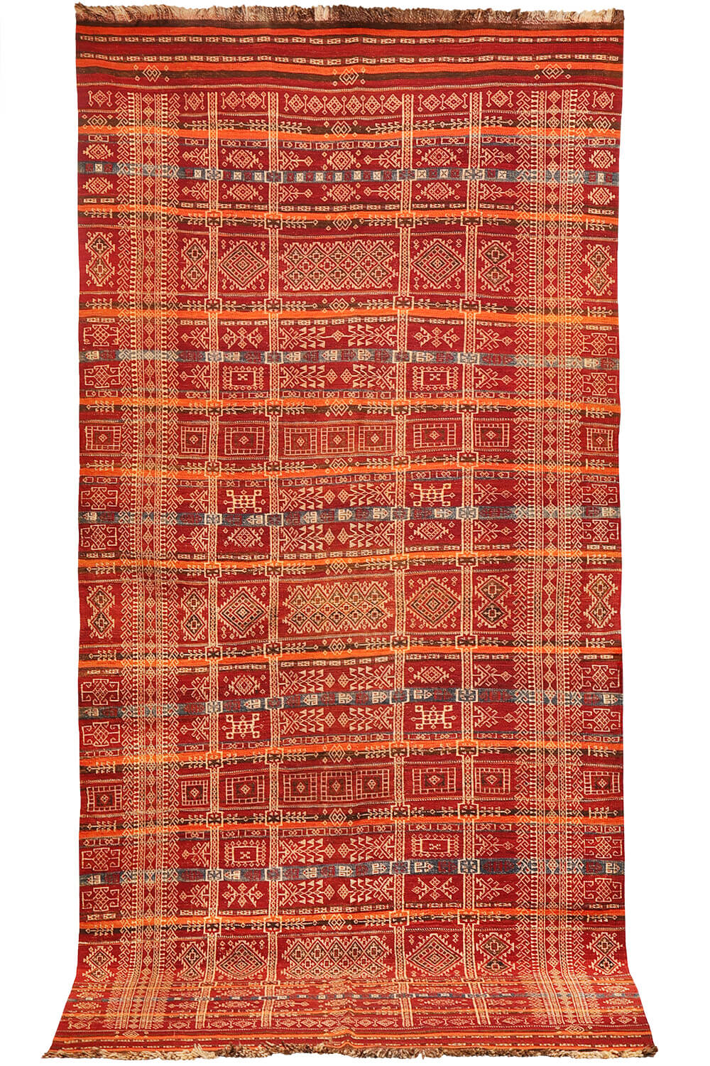 Kilim shaffi Baluch semi antiguo, Afganistán. 352x172 cms - Imagen 2