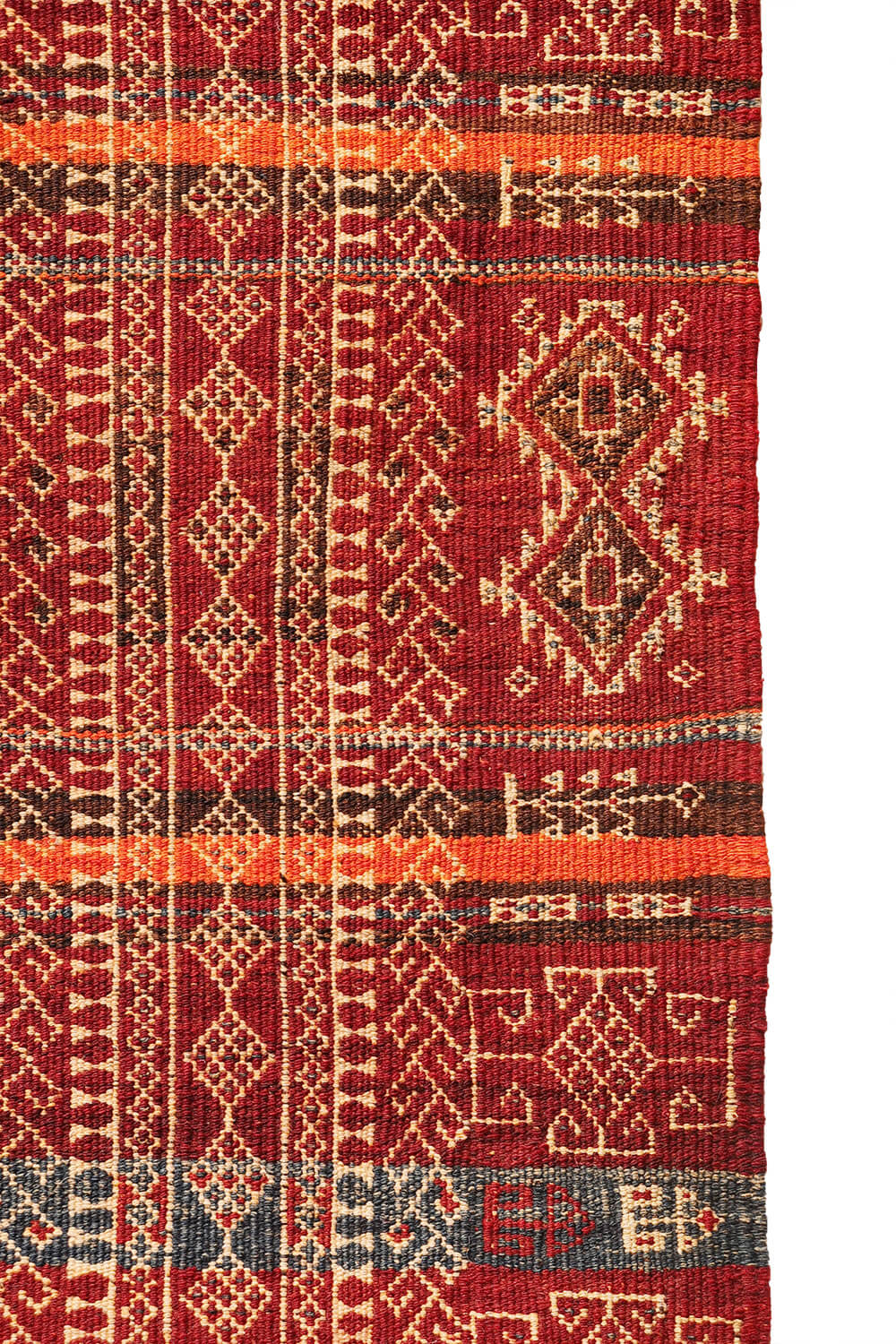Kilim shaffi Baluch semi antiguo, Afganistán. 352x172 cms - Imagen 11