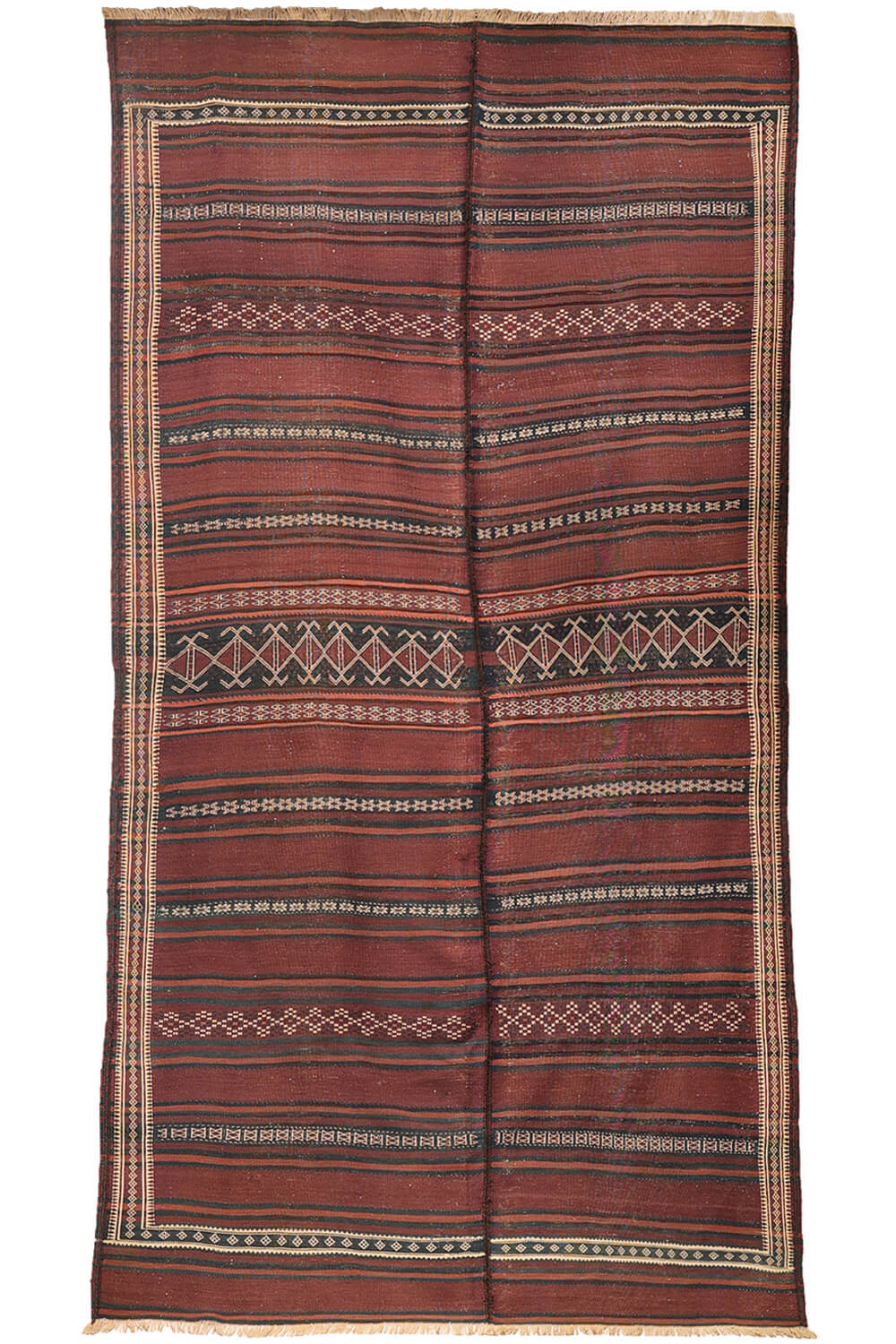 Antique Baluch kilim from Afghanistan. 297x165 cms - Image 2