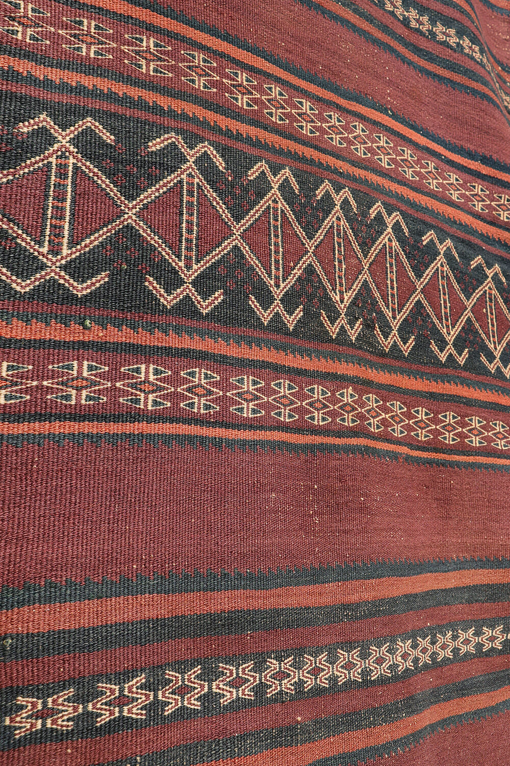 Antique Baluch kilim from Afghanistan. 297x165 cms - Image 8