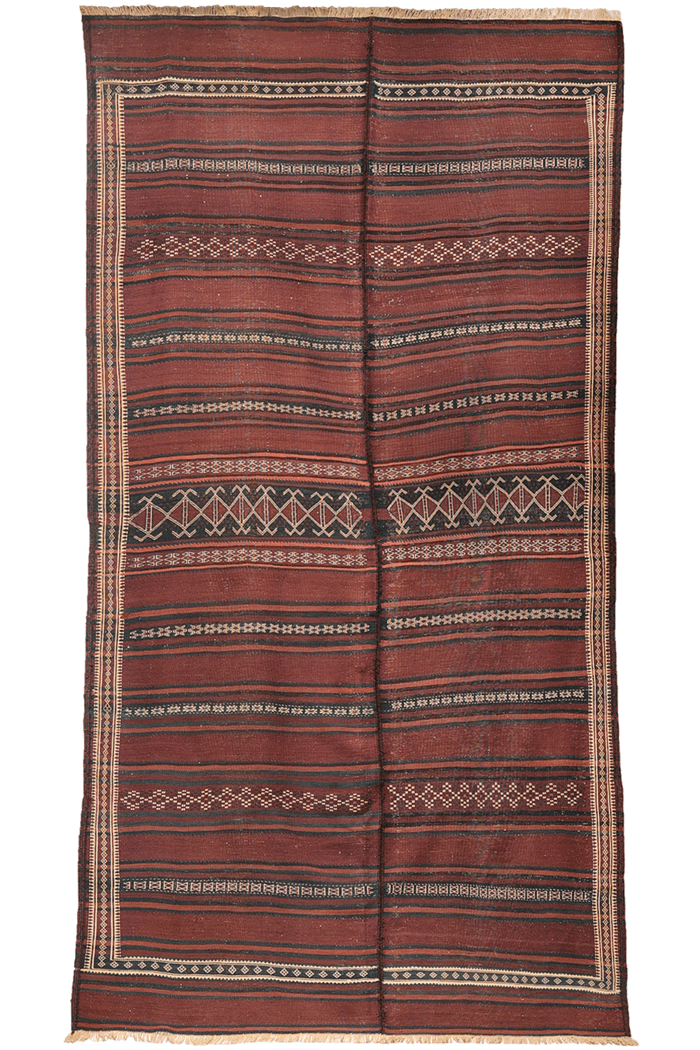 Antique Baluch kilim from Afghanistan. 297x165 cms - Image 10