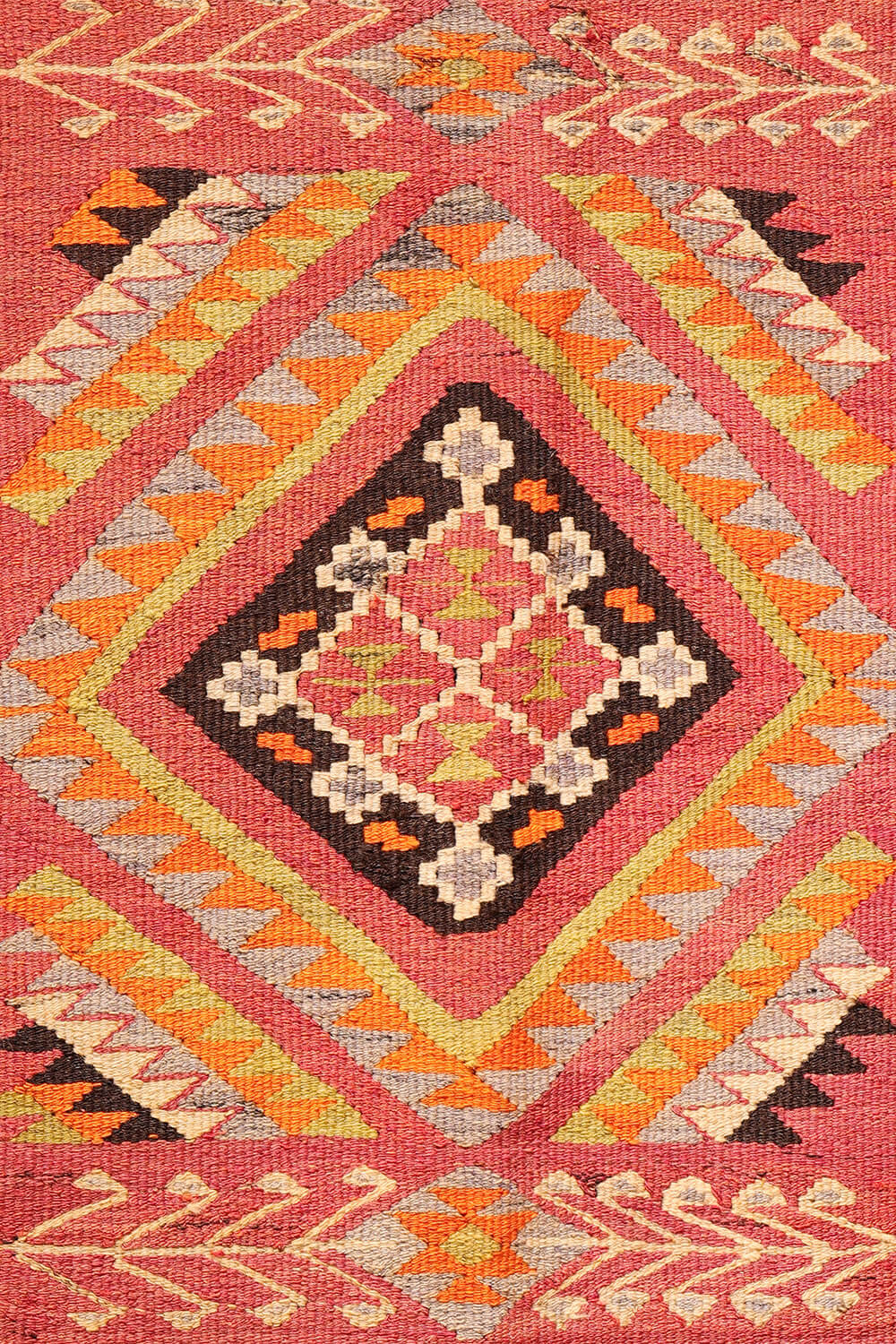 Kilim semi antiguo, Afganistán. 338x147 cms - Imagen 3