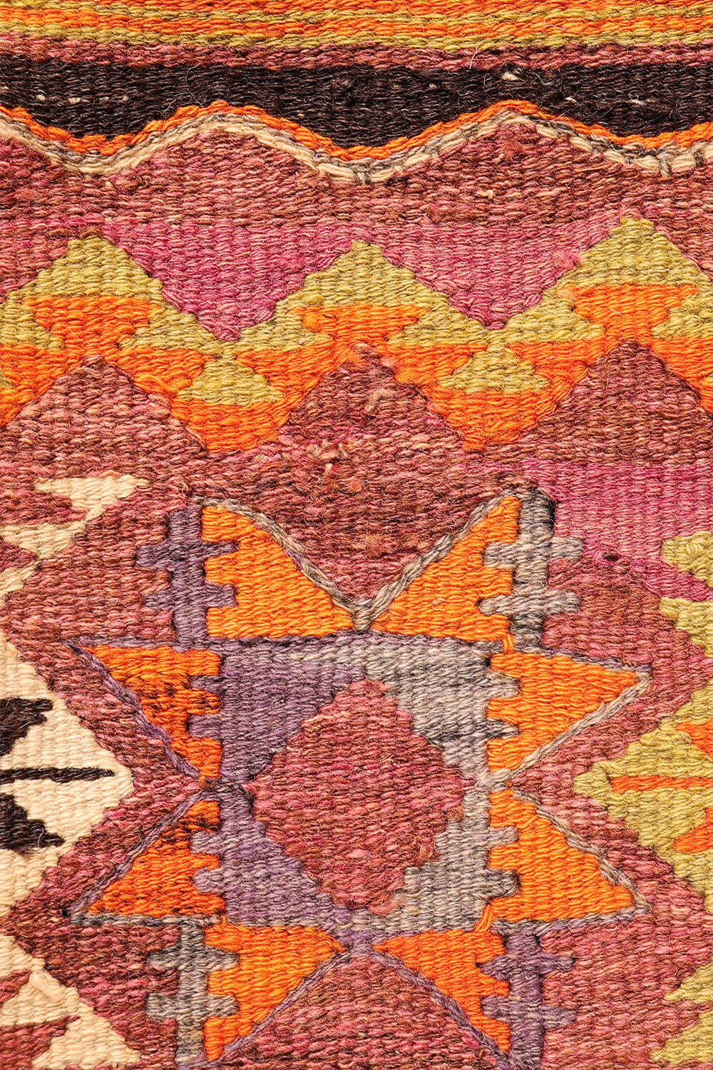 Kilim semi antiguo, Afganistán. 338x147 cms - Imagen 9