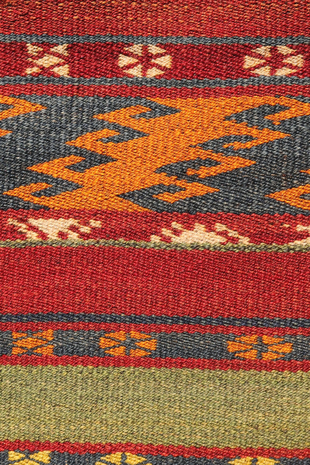 Antique Uzbek gudjeri kilim from Afghanistan. 302x160 cms - Image 4