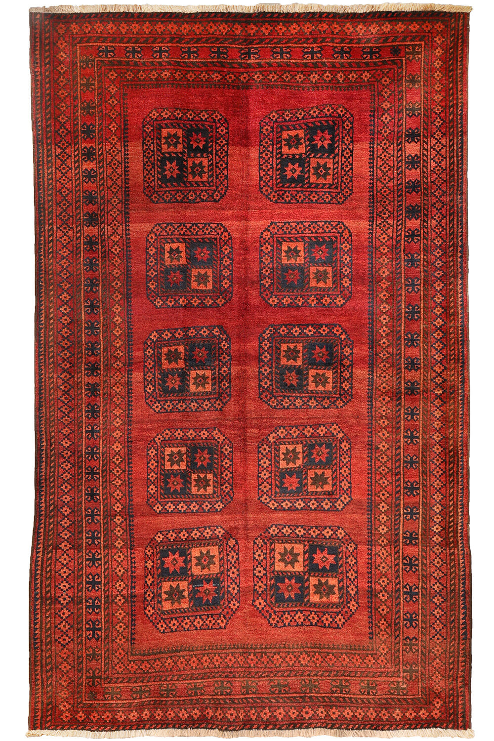 Semi-antique Turkman rug from Afghanistan. 270x165 cms - Image 2