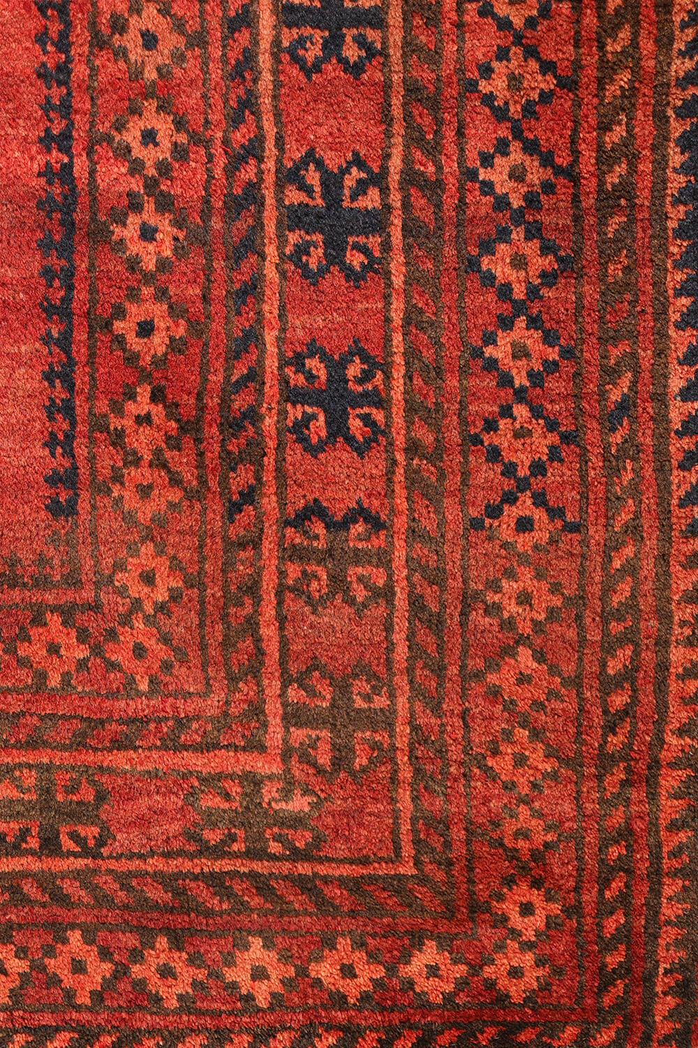 Semi-antique Turkman rug from Afghanistan. 270x165 cms - Image 4