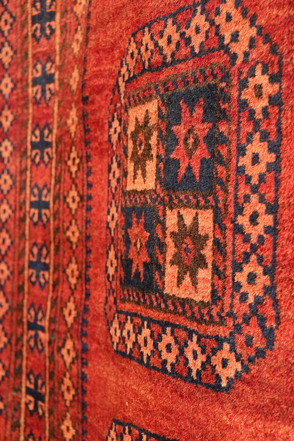Semi-antique Turkman rug from Afghanistan. 270x165 cms - Image 6