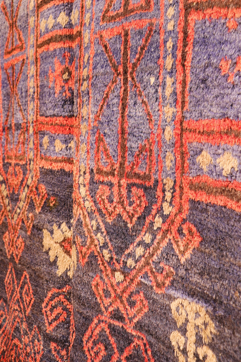 Alfombra semi antigua Baluch, Afganistán. 227x155 cms - Imagen 8