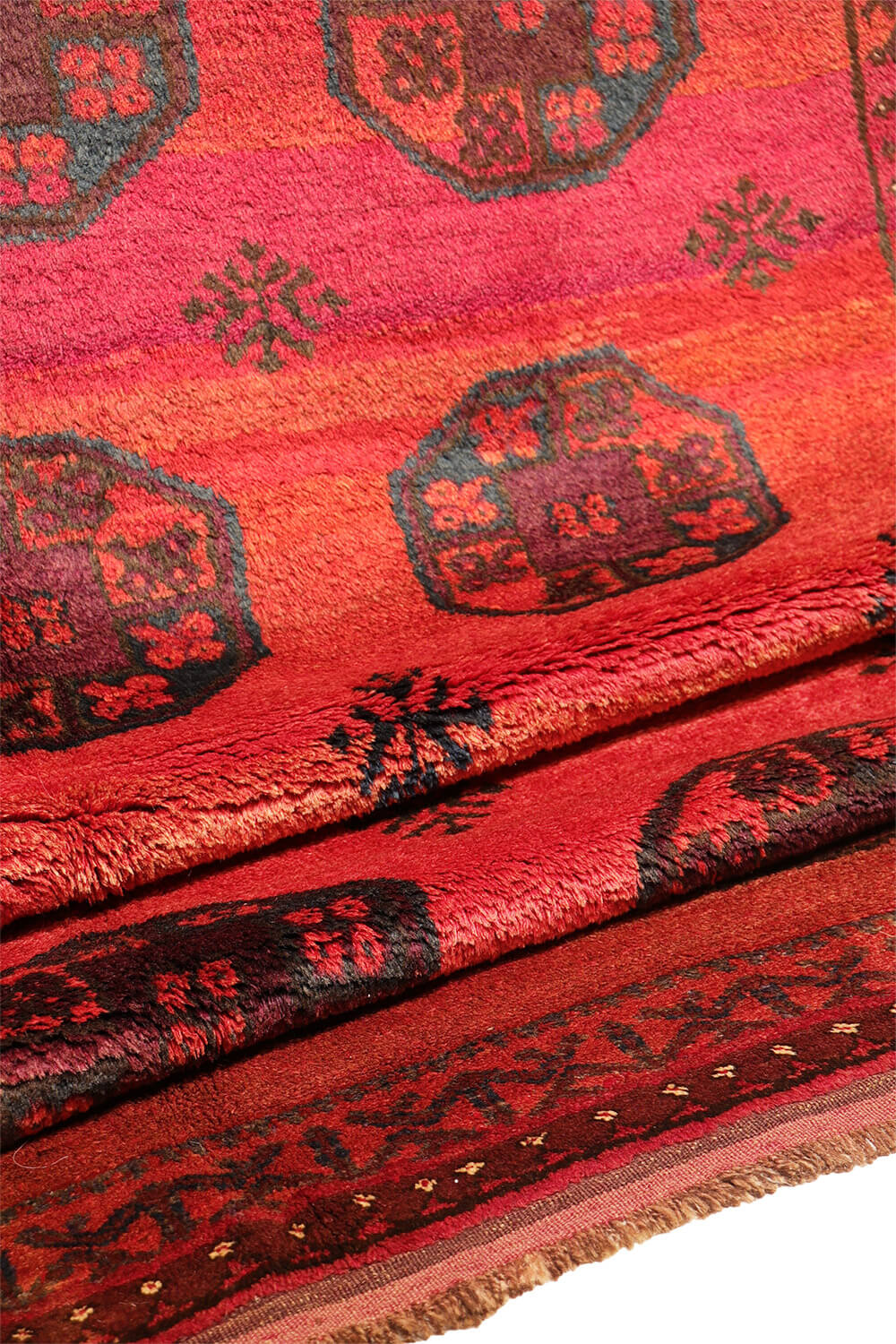 Alfombra semi-antigua Baluch de Afganistán. 237x165 cms - Imagen 10