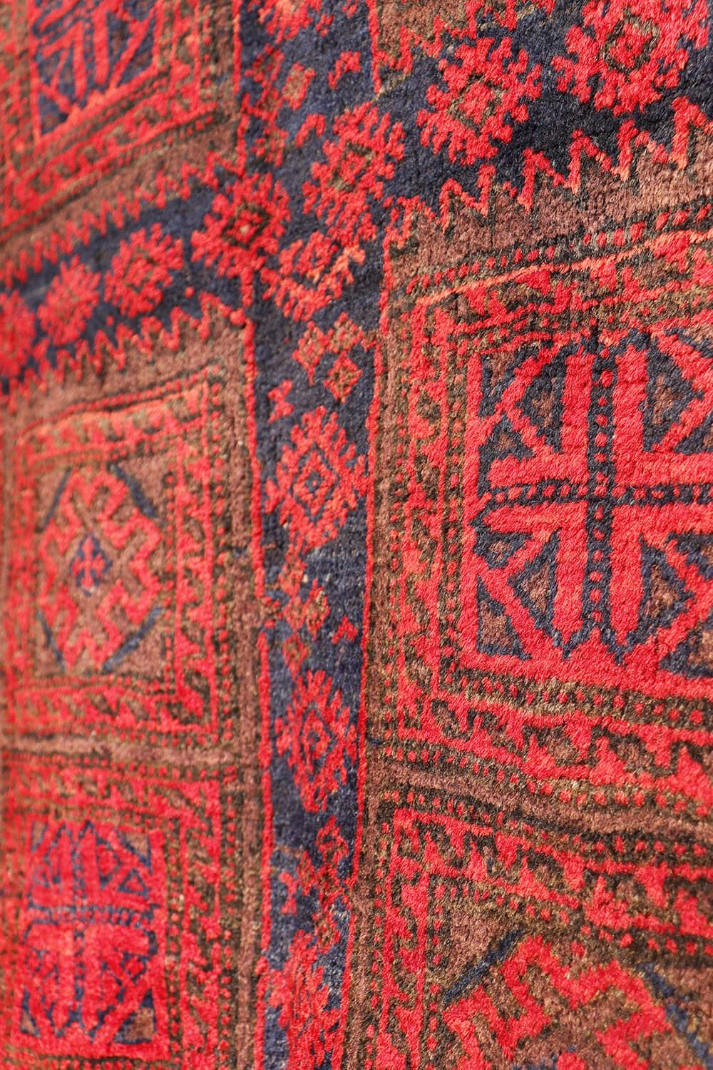 Alfombra semi antigua Baluch, Afganistán. 200x125 cms - Imagen 8