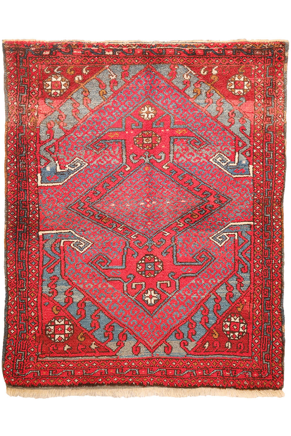 Antique Bergama rug from Turkey. 131x108 cms - Image 3