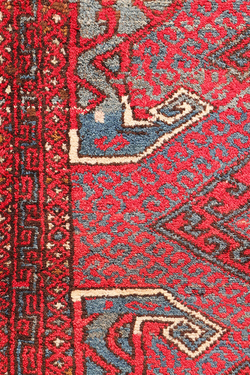 Antique Bergama rug from Turkey. 131x108 cms - Image 6