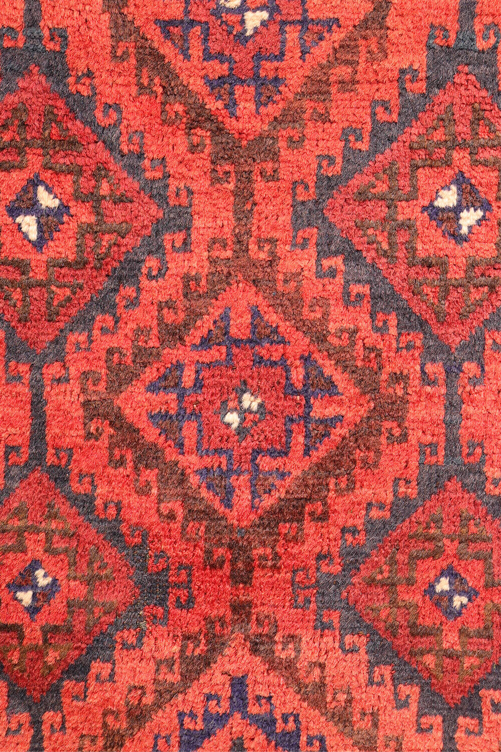 Semi-antique Baluch prayer rug from Afghanistan. 137x90 cms - Image 3