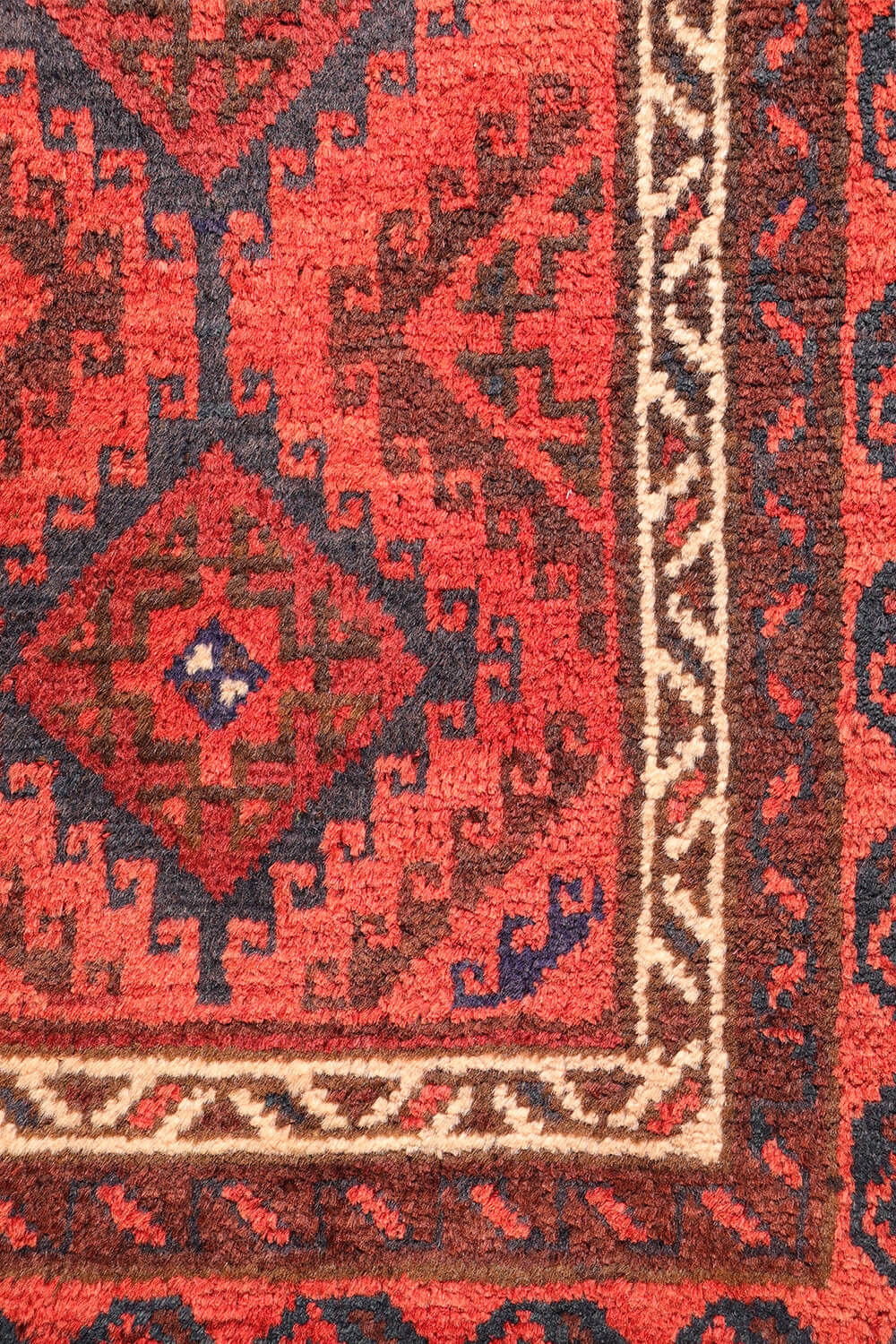 Semi-antique Baluch prayer rug from Afghanistan. 137x90 cms - Image 5