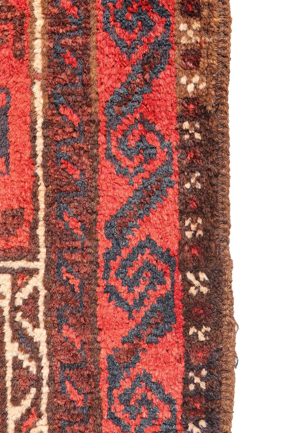 Semi-antique Baluch prayer rug from Afghanistan. 137x90 cms - Image 8