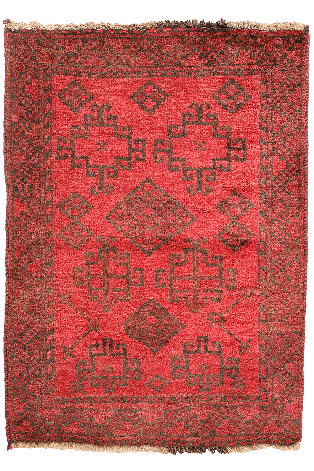 Alfombra turcomana antigua. 92x66 cms - Imagen 8