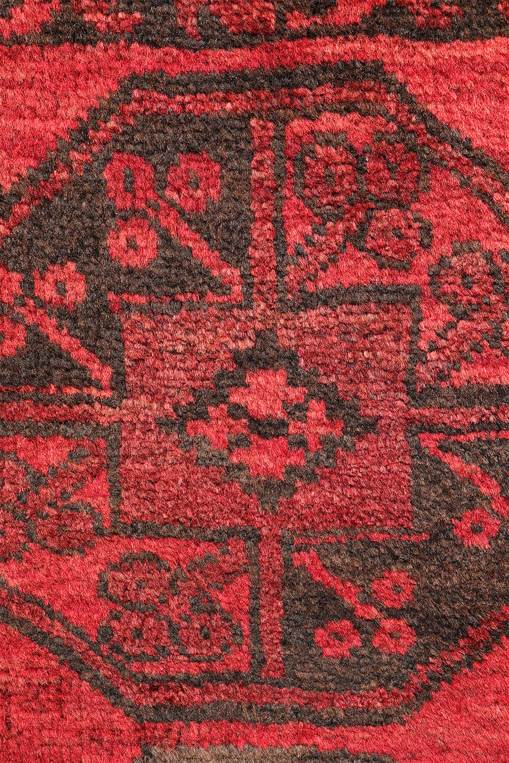 Alfombra semi-antigua Turkomana Ersari, Afganistán. 88x66 cms - Imagen 4