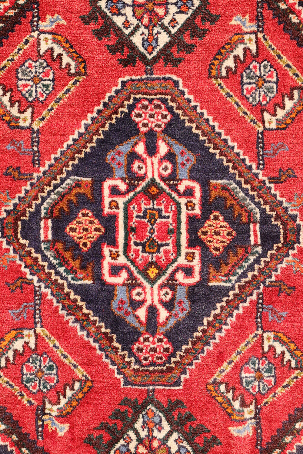 Alfombra vintage Qashqai, Irán. 124x82 cms - Imagen 3