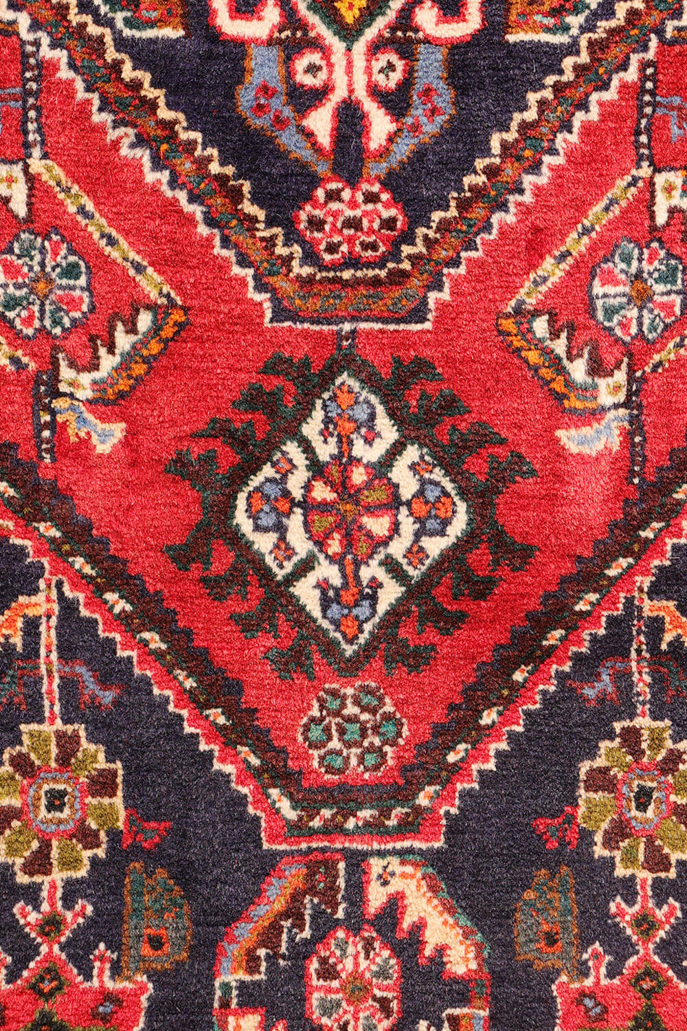 Alfombra vintage Qashqai, Irán. 124x82 cms - Imagen 4
