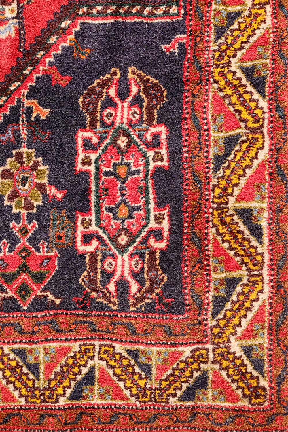Alfombra vintage Qashqai, Irán. 124x82 cms - Imagen 6