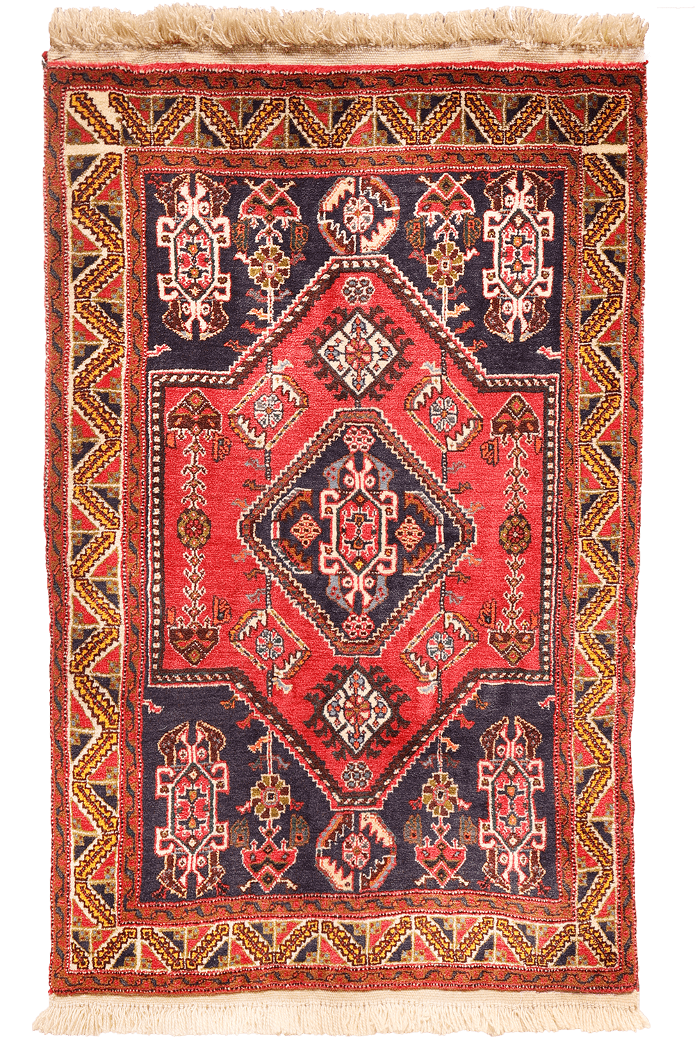 Alfombra vintage Qashqai, Irán. 124x82 cms - Imagen 10