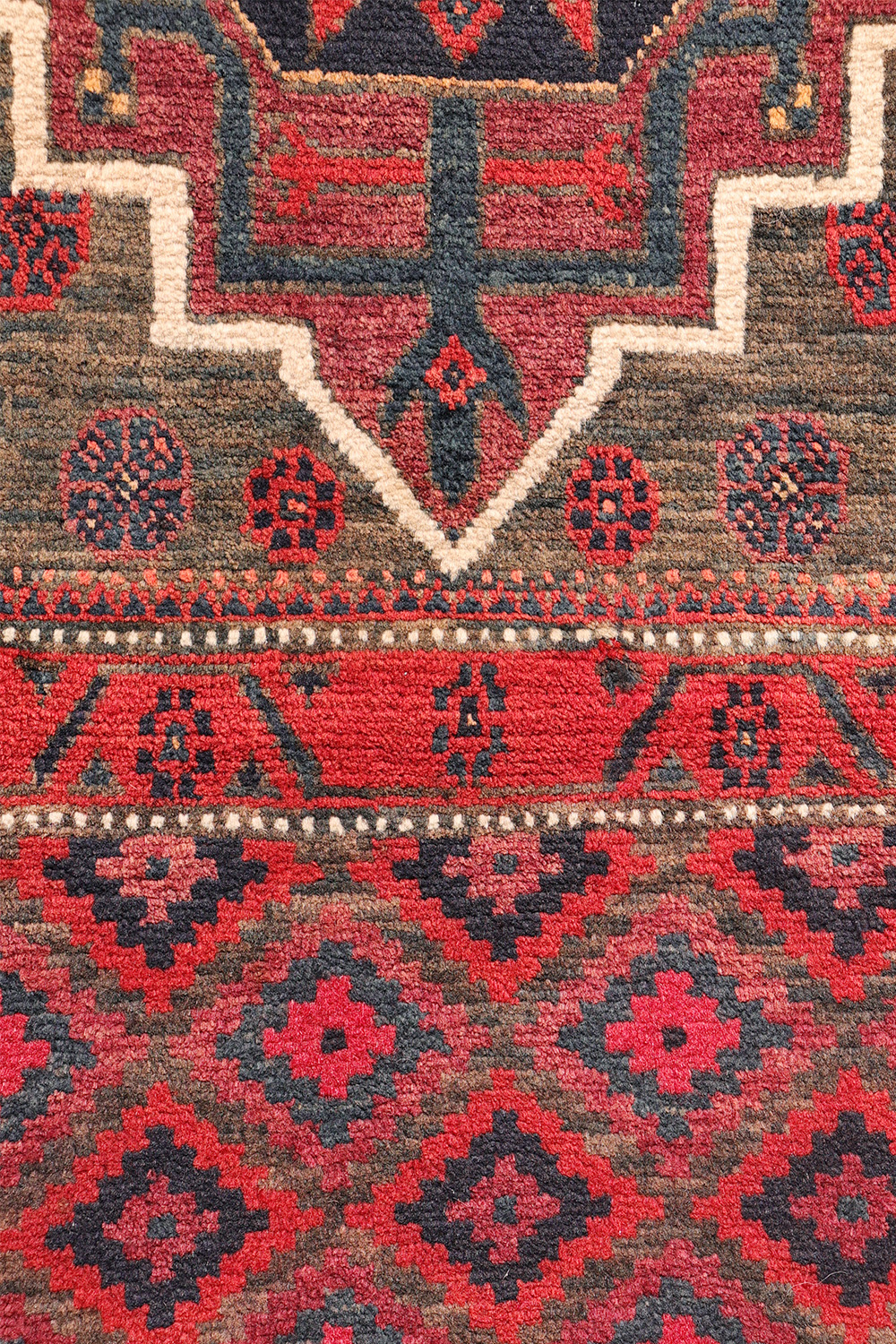 Alfombra semi antigua Baluch, Irán. 135x70 cms - Imagen 10