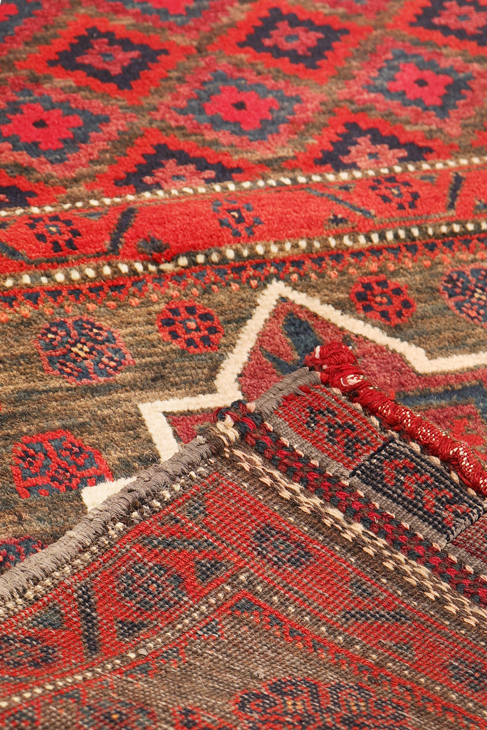 Alfombra semi antigua Baluch, Irán. 135x70 cms - Imagen 3