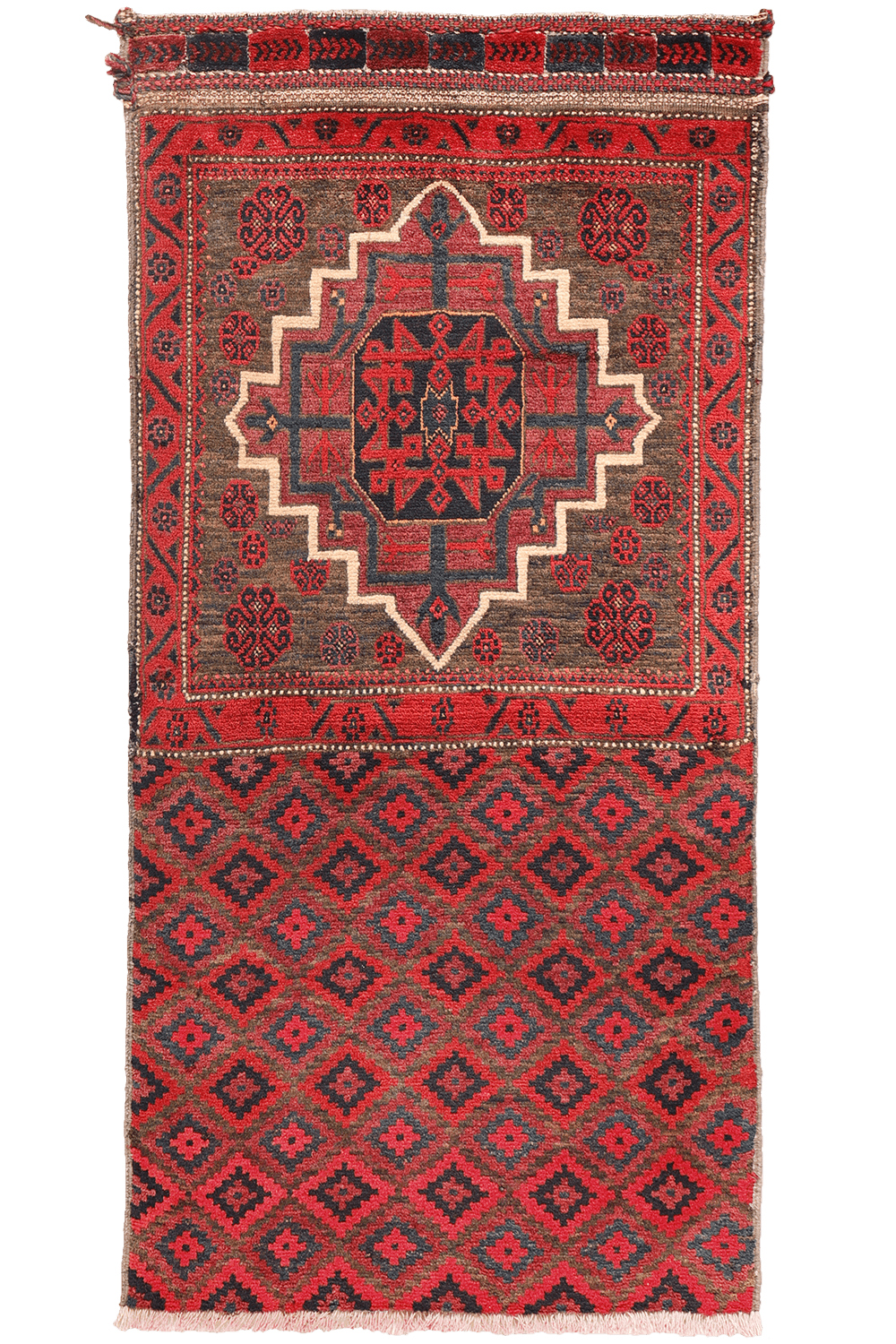 Semi-antique Baluch rug from Iran. 135x70 cms - Image 11