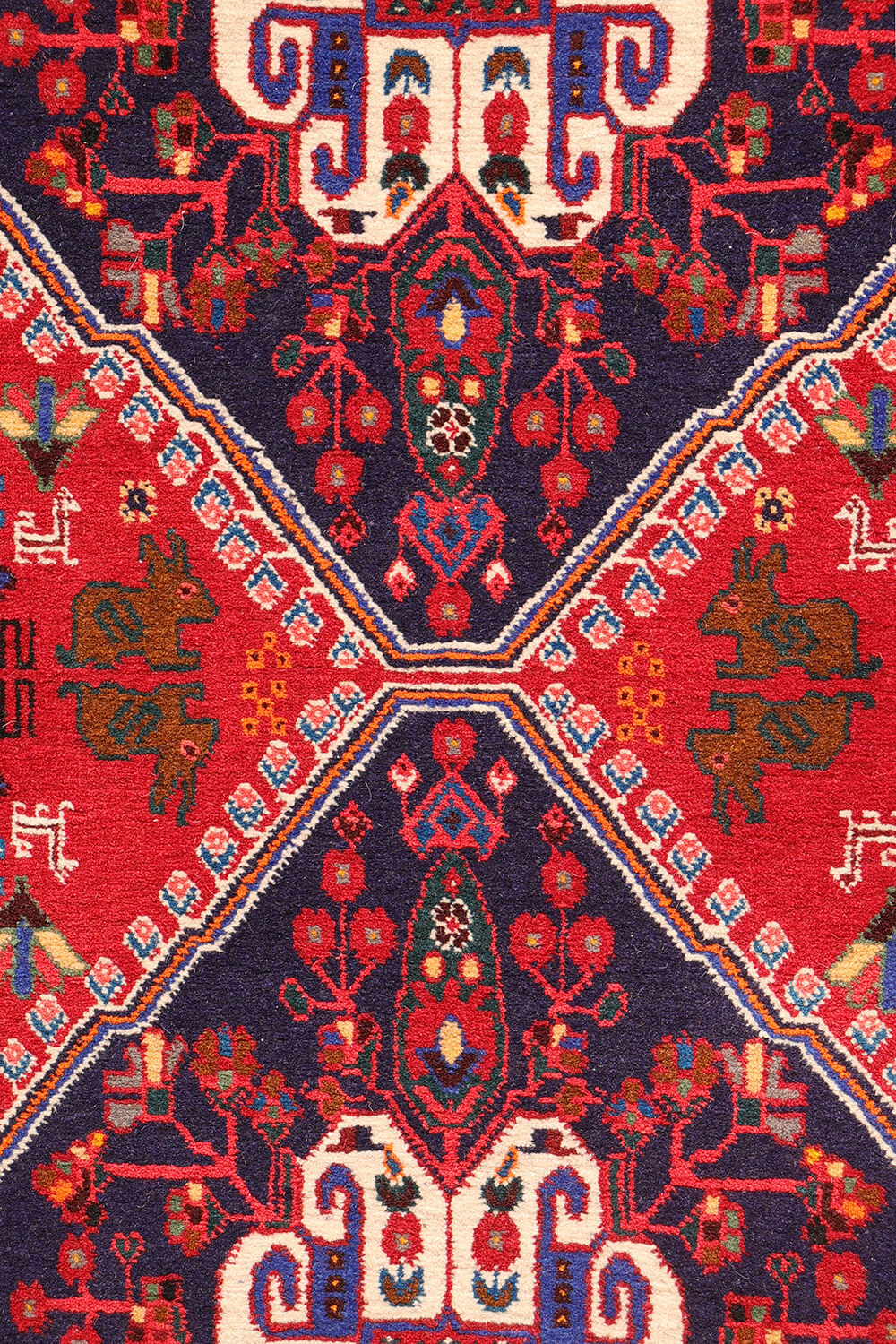 Alfombra Qashqai, Irán. 120x58 cms - Imagen 3