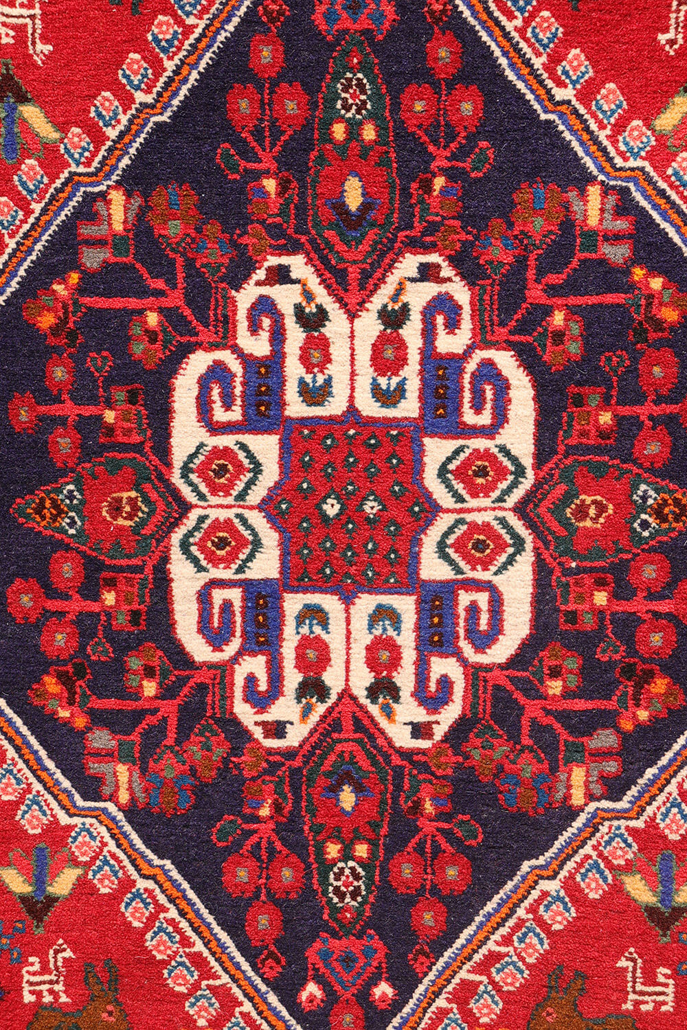 Alfombra Qashqai, Irán. 120x58 cms - Imagen 4