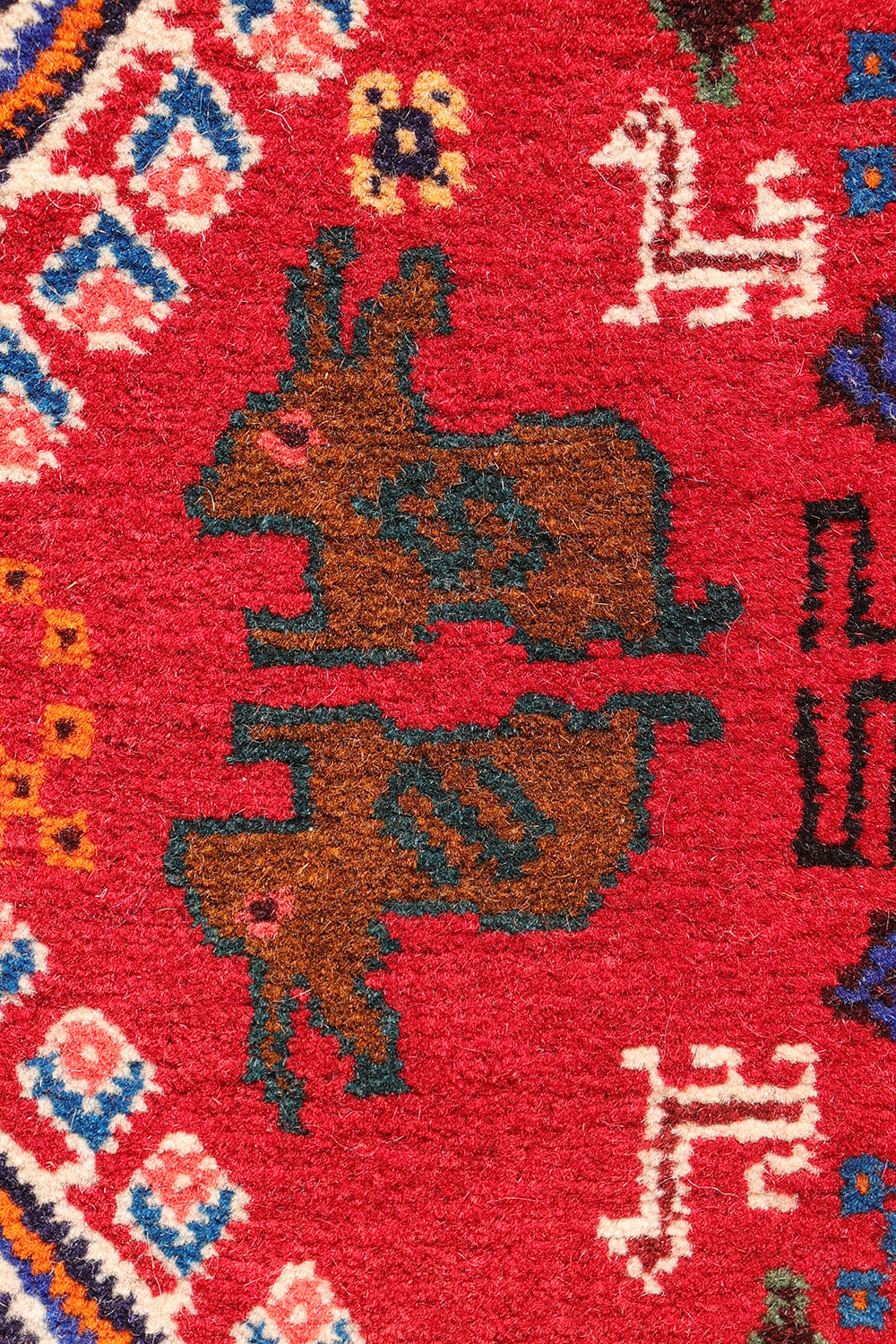 Alfombra Qashqai, Irán. 120x58 cms - Imagen 6