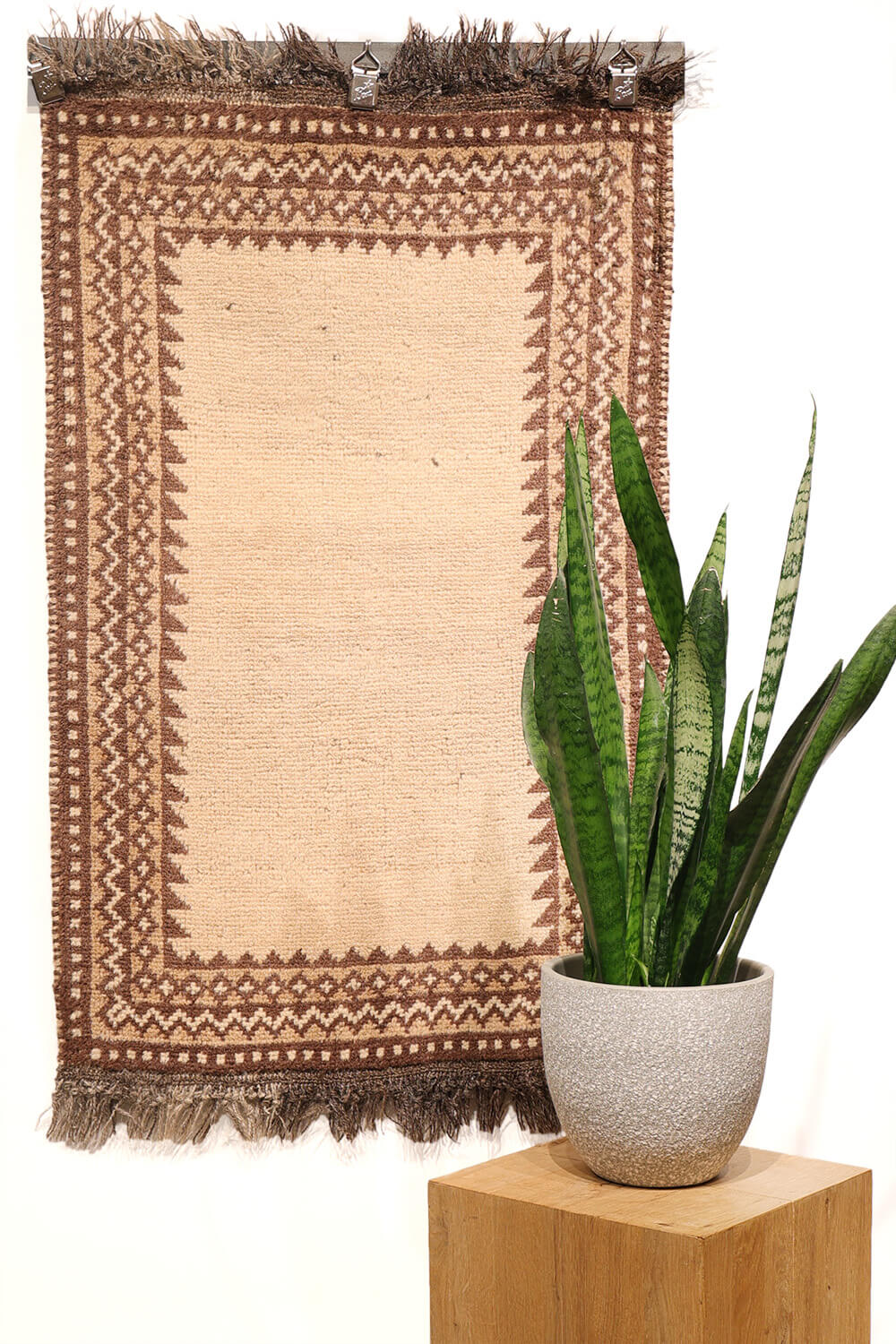 Alfombra gabbeh vintage, Irán. 97x63 cms