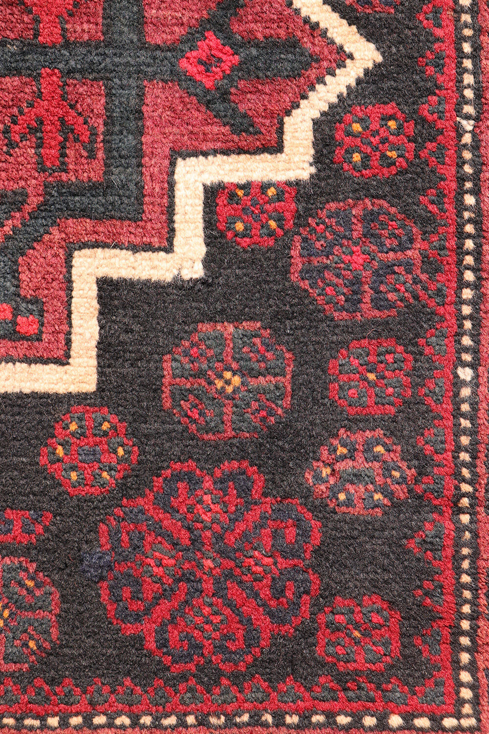 Alfombra semi antigua Baluch, Irán. 133x67 cms - Imagen 6