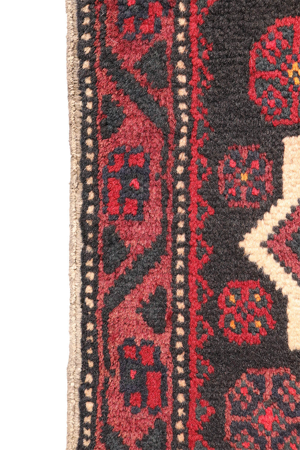 Alfombra semi antigua Baluch, Irán. 133x67 cms - Imagen 8