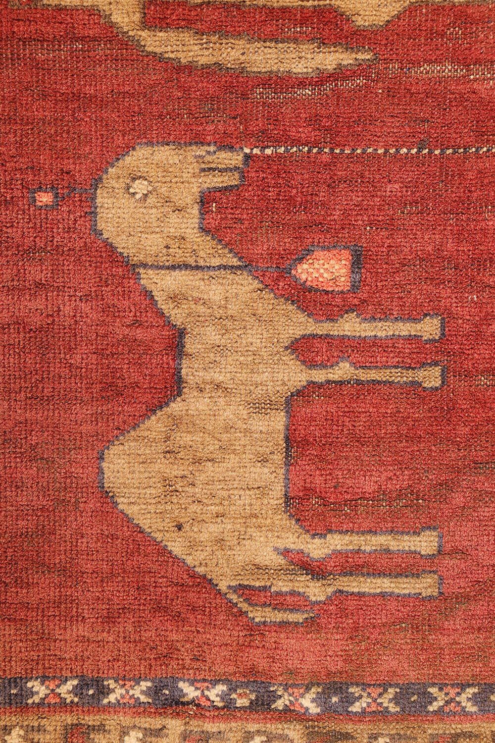 Alfombra semi antigua Baluch, Afganistán. 140x90 cms - Imagen 4