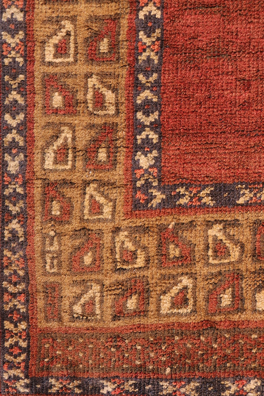 Alfombra semi antigua Baluch, Afganistán. 140x90 cms - Imagen 5