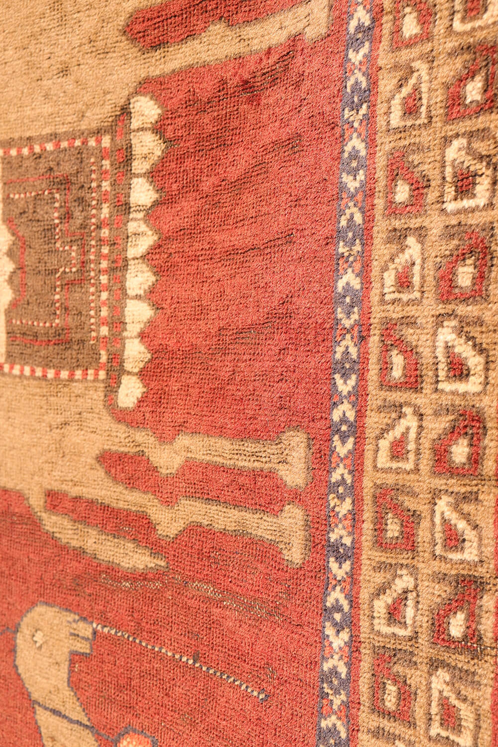 Alfombra semi antigua Baluch, Afganistán. 140x90 cms - Imagen 6