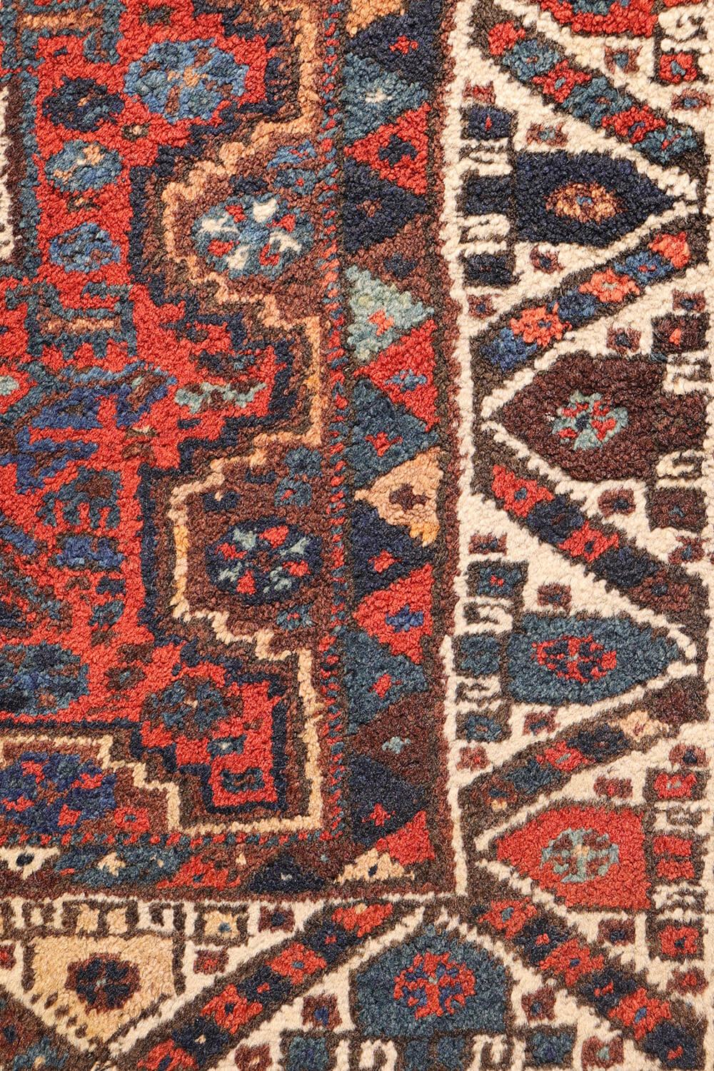 Antique Laberduni rug from Iran. 140x83 cms - Image 5