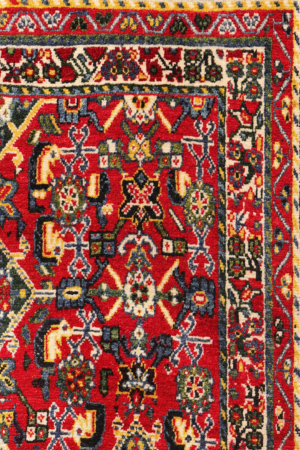 Alfombra Kashkuli semi antigua , Irán. 320x221 cms - Imagen 8