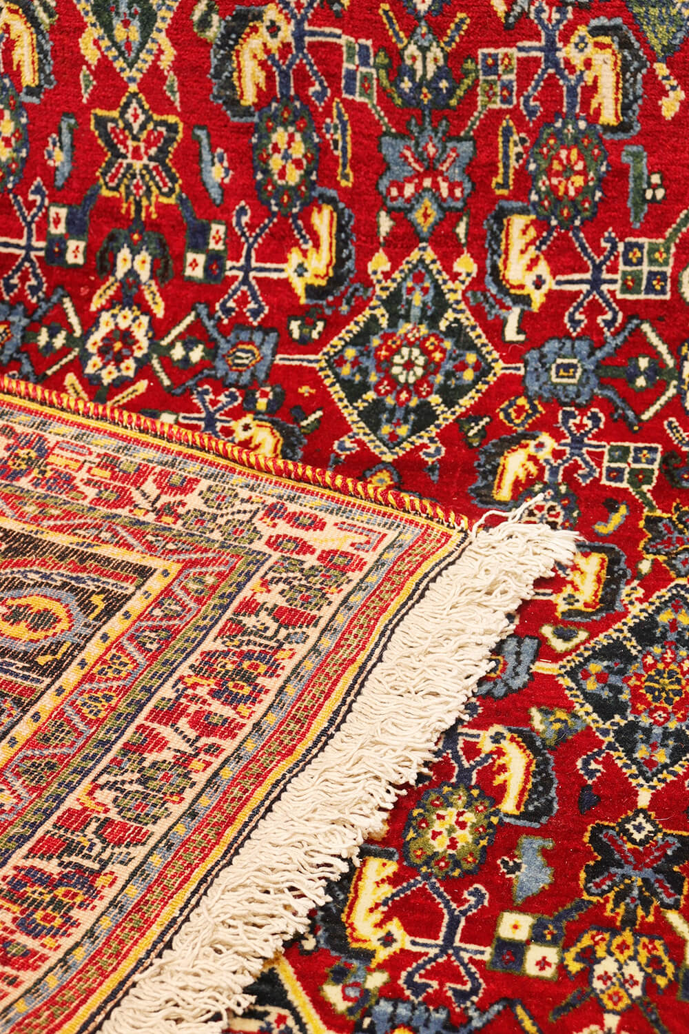 Alfombra Kashkuli semi antigua , Irán. 320x221 cms - Imagen 12