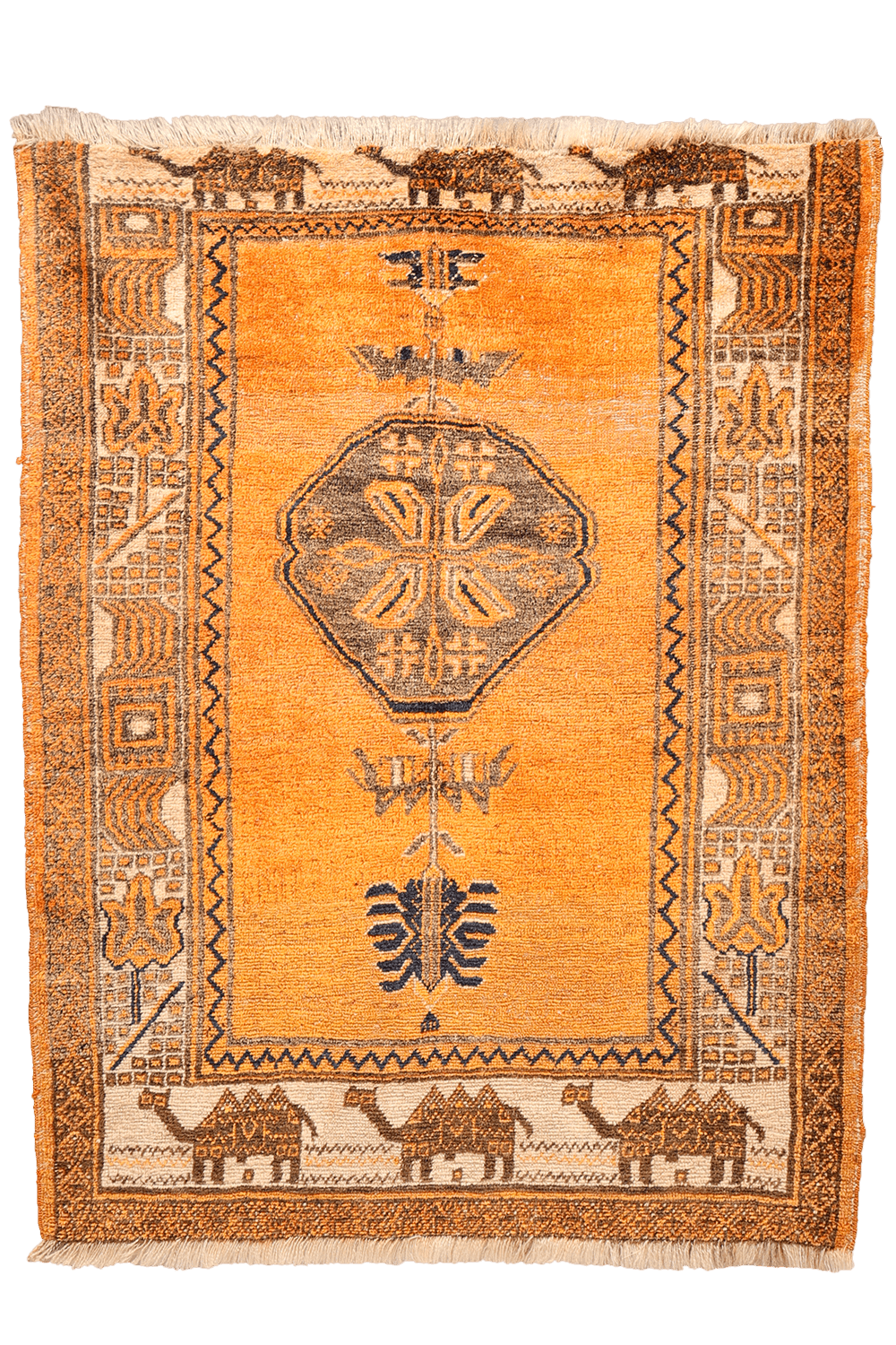 Semi-antique Baluch rug from Afghanistan. 135x105 cms - Image 9