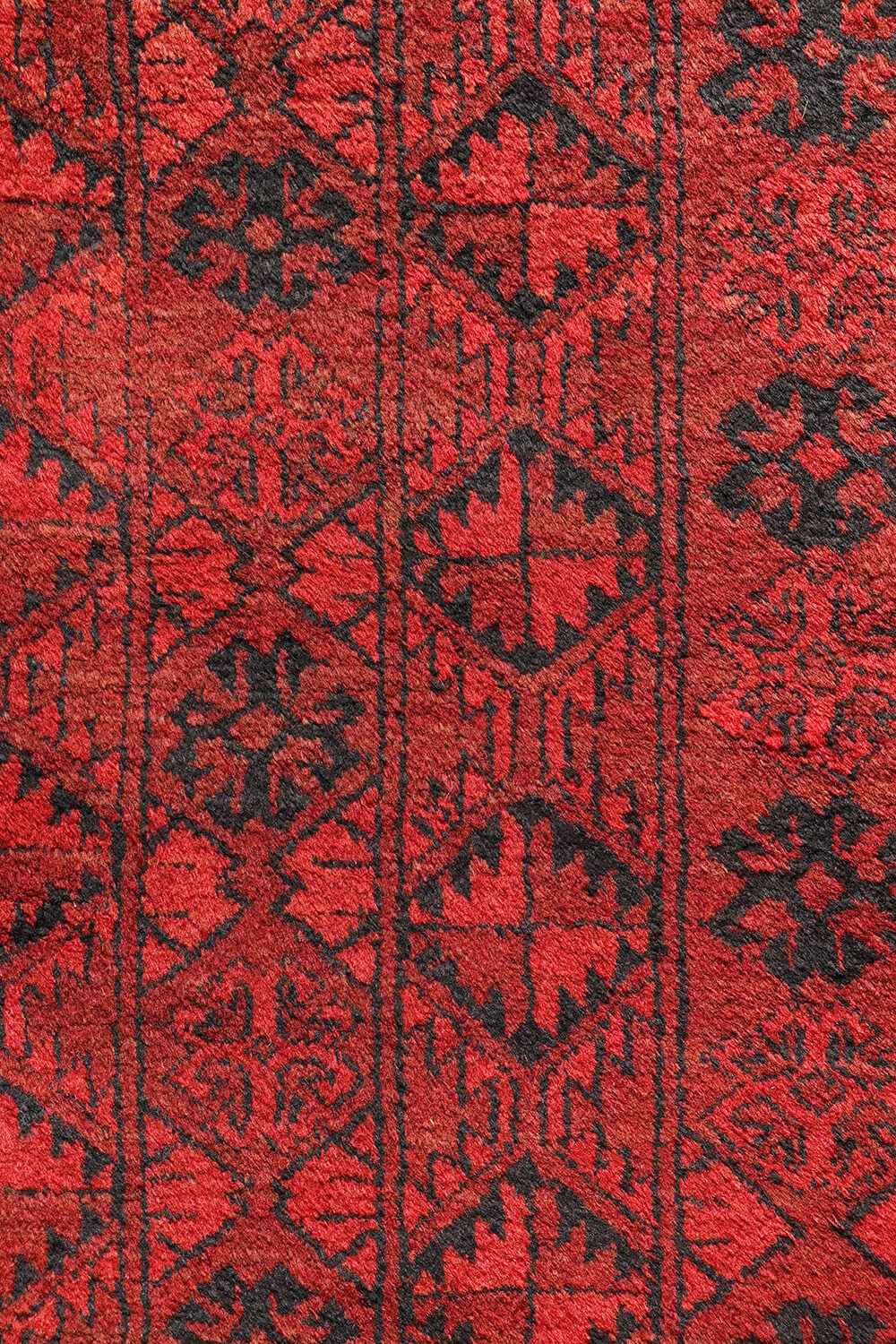 Alfombra semi-antigua turcomana, Afganistán. 325x245 cms - Imagen 5