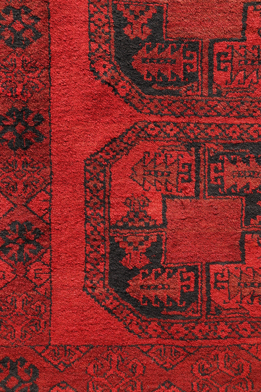 Alfombra semi-antigua turcomana, Afganistán. 325x245 cms - Imagen 6