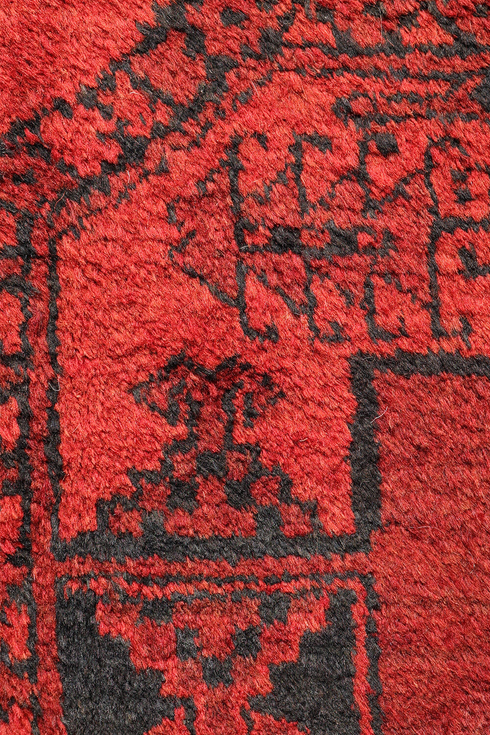 Alfombra semi-antigua turcomana, Afganistán. 325x245 cms - Imagen 7