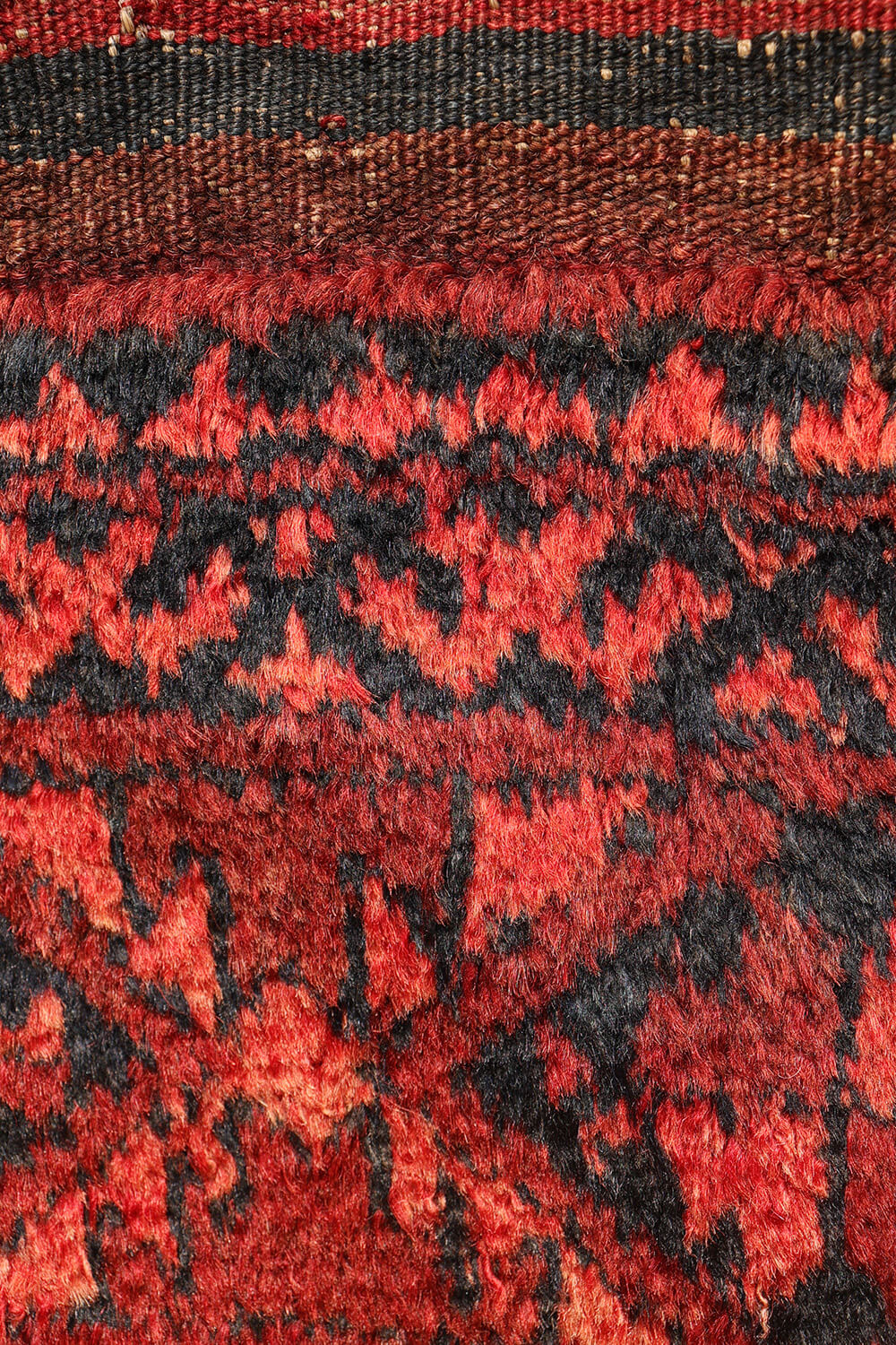 Alfombra semi-antigua turcomana, Afganistán. 325x245 cms - Imagen 8