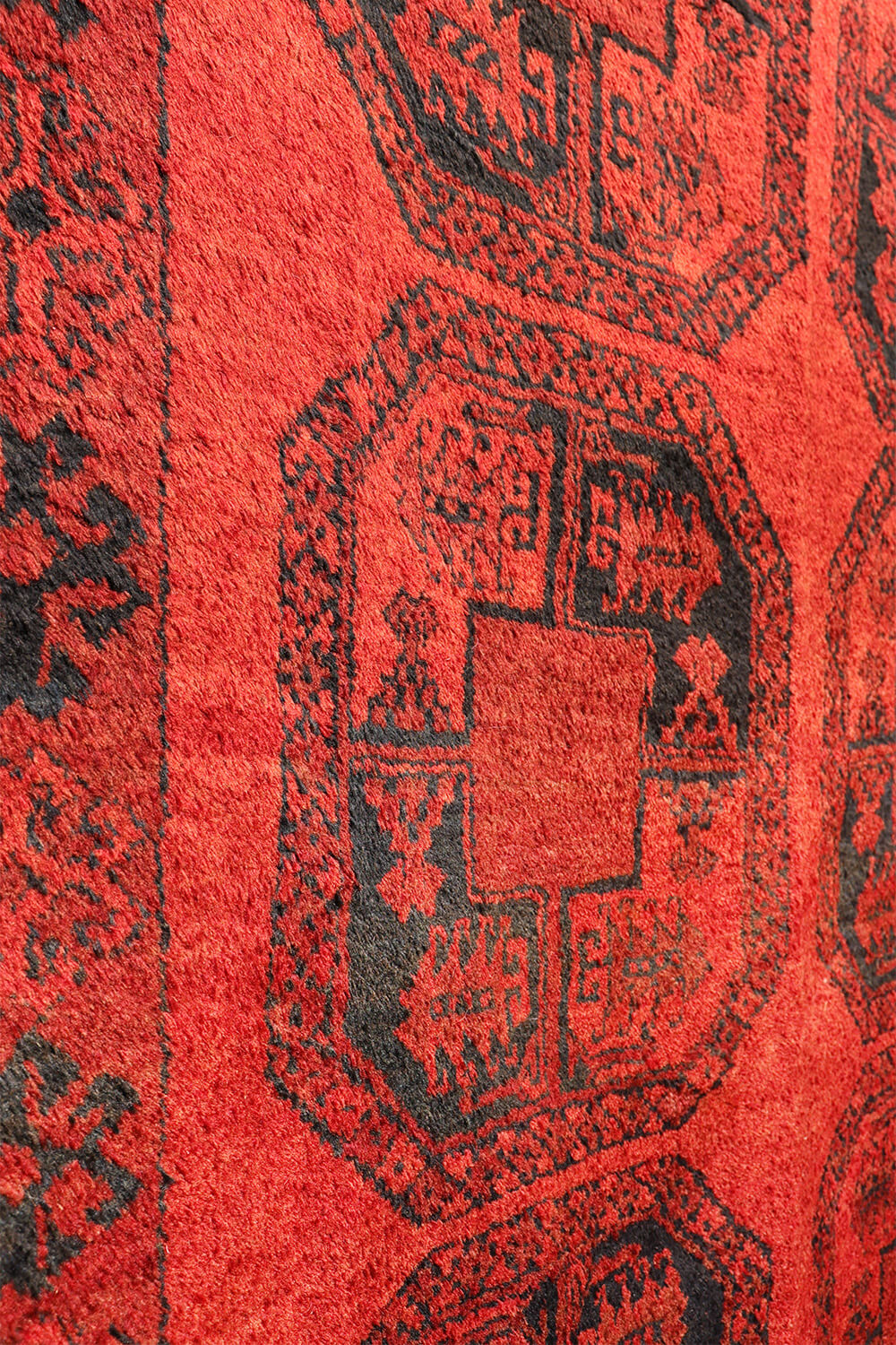 Alfombra semi-antigua turcomana, Afganistán. 325x245 cms - Imagen 9