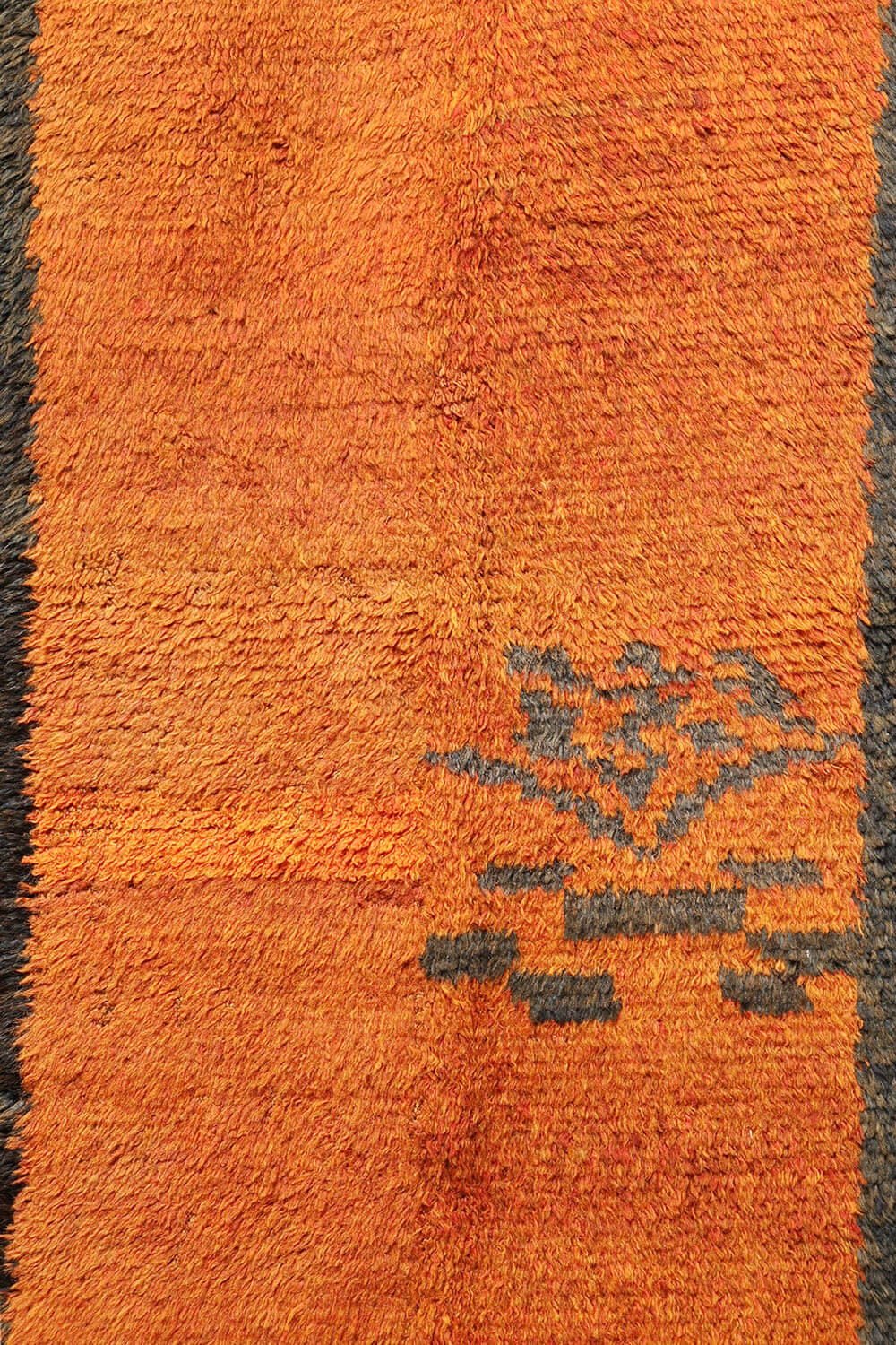 Antique Uzbek Julkhyr rug with inscription from Afghanistan. 394x125 cms - Image 3