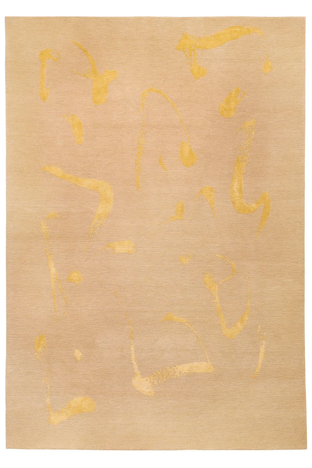 "Brush strokes" rug from Nepal. 240x170 cms - Image 8